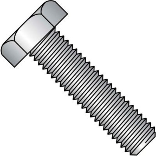 Kanebridge 3/8-16X1 3/4  Hex Tap Bolt Fully Threaded 18 8 Stainless Steel, Pkg of 100 3728BHT188